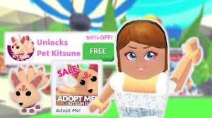 The kitsune is a legendary pet in adopt me! How To Get The Legendary Kitsune Pet For Free In Adopt Me Roblox Youtube