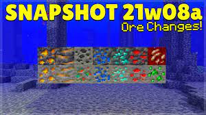 Diamond ore can be placed under note blocksto produce bass drum sound. Minecraft 1 17 Ores Changed Snapshot 21w08a New Ore Textures Youtube