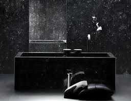 Solid black marble bathtub hand crafted from one piece of stone. 44 Amazing Marble Bathroom Designs Bathroom Design Black Bathroom Design Luxury Marble Bathroom Designs