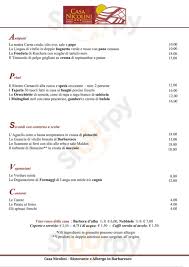 Casa Nicolini Barbaresco Menu Prezzi Recensioni Del Ristorante
