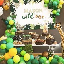 I personally love simple first birthday ideas the most. Animal First Birthday Party Ideas Popsugar Family