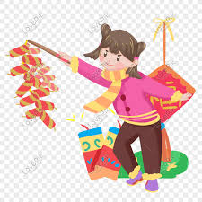 Penduduk di beijing kini melakukan persiapan akhir bagi menyambut kedatangan tahun baru cina dengan tradisi makan besar dan membakar mercun. Mercun Tahun Baru Cina Gadis Kecil Ilustrasi Lukisan Tangan Wata Gambar Unduh Gratis Imej 611556217 Format Psd My Lovepik Com