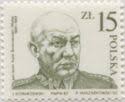Stamp: Gen. Karol Swierczewski-Walter (1897-1947) (PolandMi:PL 3089,Sn:PL  2795,Yt:PL 2898,Sg:PL 3102,AFA:PL 2978,Pol:PL 2941b 📮
