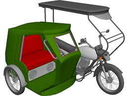 Tricycle Philippines 3d Model