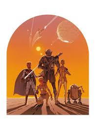 The Concept Art For Star Wars A New Hope By Ralph Mcquarrie Imgur Star Wars Poster Star Wars Concept Art Star Wars Art