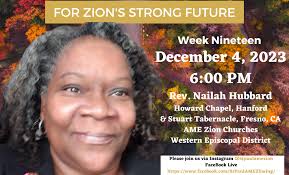 Dec. 4: Rev. Nailah Hubbard