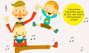 Colorea dibujos bonitos para el día de los padres. 5 Canciones Infantiles Para Papa Por El Dia Del Padre