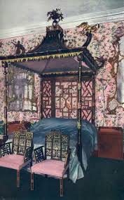 Chinese Bedroom Grandeur Anyone Know Where This Is Asian Interior Design Chinese Decor Chinoiserie Decorating