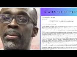 Apostle Robert Herbert of Rhema Apostolic Ministries has been shifted