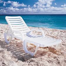 Pack Of 6 Grosfillex 44031104 44031004 Bahia White Stacking Adjustable Resin Chaise In 2020 Chaise Lounge Chaise Furniture