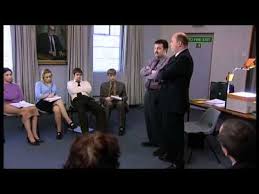 David Brent Office Training Day David Brent Interrupting Instructor Office Training Training Day Youtube