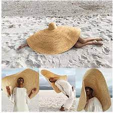 Amazon Com Wenini 2019 Hottest Womens Fashion Huge Sun Hat Novelty Unisex Summer Large Sun Hat Beach Anti Uv Sun Protecti In 2021 Sun Hats Mens Sun Hats Summer Hats