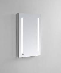 Aquadom Sr 2440r Signature Royale 24x40 Right Hinge Led Lighted Mirror Glass Medicine Cabinet For Bathroom 3d Color