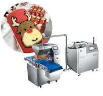 Bakery Machine Medium Save Labor Cost Full Automatic Cake Depositor Filling  Cutting Roller Rotary Oven for Swiss Roll Cake