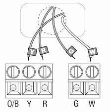 If the correct wire functions are still not clear, then trace the wires. How Wire A Honeywell Room Thermostat Honeywell Thermostat Wiring Connection Tables Hook Up Procedures For Honeywell Brand Heating Heat Pump Or Air Conditioning Thermostats