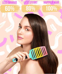 Amazon.com: KTKUDY Cepillo desenredante húmedo o seco para todo tipo de  cabello, elimina nudos y reduce la rotura, cepillo desenredante sin enredos  ...