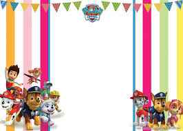 The dog and the backpack of a dog are different models, that were made for comfortable printing. Free Printable Cheerful Paw Patrol Birthday Invitation Templates Paw Patrol Birthday Invitations Free Printable Birthday Invitations Paw Patrol Birthday
