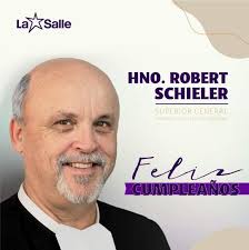 💫 Hoy en la Familia Lasallista, celebramos la vida del Hno. Robert Schieler.  Superior General . Felicidades Hermano! #SomosLaSalle La Salle Worldwide