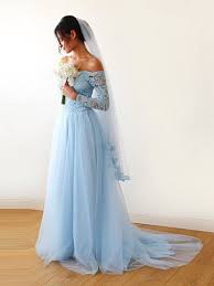 Pin On Light Blue Wedding Dress