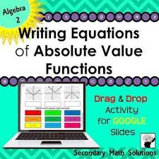 Absolute Value Function Activity Worksheets Teachers Pay Teachers