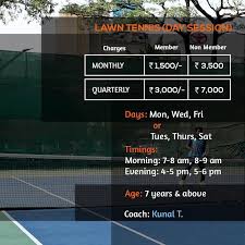A child's first opportunity to be introduced to tennis is often within their pe class. O Xrhsths Goregaon Sports Club Sto Twitter Give Your Love For Tennis The Right Push It Needs To Become More Than A Dream Enroll In Our Lawn Tennis Coaching Classes And Learn