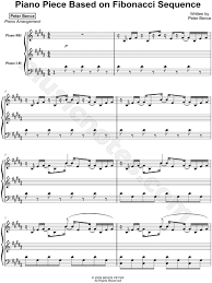 There are 13 notes in the span of any note through to its octave. Peter Bence Piano Piece Based On Fibonacci Sequence Sheet Music Piano Solo In B Major Download Print Sku Mn0160545