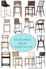 Kitchen island stools with backs pictures. 20 Great Bar Stools To Update Your Look Classic Casual Home