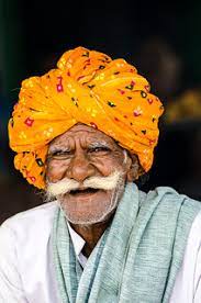 Rajasthani Portrait Old Man Portrait Old Man Pictures Indian Face