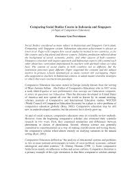 Maybe you would like to learn more about one of these? Pdf Comparing Social Studies Course In Indonesia And Singapore A Paper Of Comparative Education