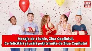 1 iunie este ziua internationala a copilului, ziua in care ii sarbatorim pe cei mici. Mesaje De 1 Iunie Ziua Copilului Ce FelicitÄri Èi UrÄri PoÈi Trimite De Ziua Copilului Youtube
