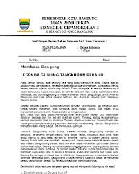 Cerita rakyat tangkuban perahu yang kakak ceritakan sore ini merupakan cerita ketiga yang mengisahkan sangkuriang dan dayang sumbi. Legenda Tangkuban Perahu Dalam Bahasa Sunda Python