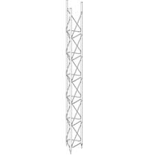 The tower was welded steel and used 1 inch square tubing. Free Standing Light Weight All Aluminum Antenna Towers 3 Star Inc
