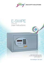 Here is the curated list … E Swipe User Manual Cdr Godrej Security Solutions Manualzz
