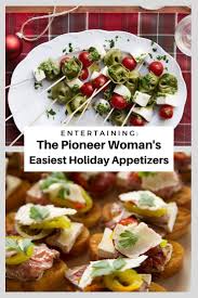 The pioneer woman holiday bacon appetizers stockpiling moms from www.stockpilingmoms.com so many of these christmas appetizers take 30 minutes or less to prep, so you can devote most of your time in the kitchen to the main dish. The Pioneer Woman S Easiest Holiday Appetizers Food Network Canada Holiday Appetizers Easy Holiday Appetizers Appetizer Recipes