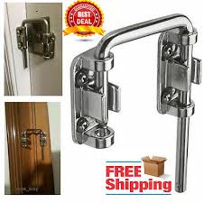 Sliding door secondary lock and keeper ss104. Chrome 1 1 8 Sliding Door Loop Lock Other Window Accessories Home Garden