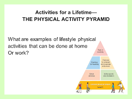 Where on the physical activity pyramid do lifestyle activities belong? Lesson 1 5 Activities For A Lifetime Choices From The Pyramid Lesson Objectives Describe Various Types Of Lifestyle Physical Activities Found On The Ppt Download