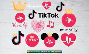 Set Of Musically Svg Files For Cricut Tik Tok Logo 12 Vector Clipart For T Shirt Design Eps Svg Logo Diy Barbie Birthday Party Barbie Birthday