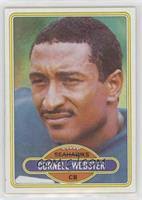 Cornell Webster Football Cards