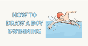 Please like comment subscribe to my channel to see m. How To Draw A Boy Swimming Really Easy Drawing Tutorial