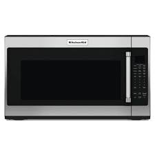 Small over the stove microwave. Kitchenaid 2 Cu Ft Stainless Steel Over The Range Microwave At Menards