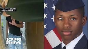 Bodycam shows moments leading to fatal shooting of US airman by deputy