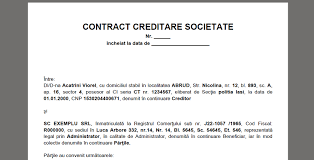 Inaintea creditarii societatii, este nevoie de intocmirea unui contract de creditare societate (contract de imprumut) pentru a se putea justifica provenienta lichiditatilor aduse in societate de catre administratori. Modul Erp Raport Nou Contract Creditare Societate In Modulele Casa In Lei Si Banca In Lei