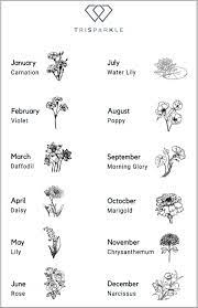 December birth flower tattoo is dandelion. February Birth Month Flower Tattoo Novocom Top