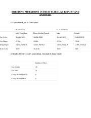 This is just one of the solutions for you to be wreaodrkmsohsteteypt es of aebnosowk feilres, you can. Bio 123 Breeding Mutation In Fruit Flies Lab Report And Answers Breeding Mutations In Fruit Flies Lab Report And Answers 1 Traits Of The P And F1 Course Hero