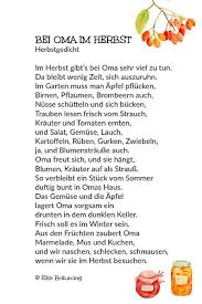 Bei Oma Im Herbst Elkes Kindergeschichten Herbstgedichte Fur Kinder Geschichten Fur Kinder Kindergedichte