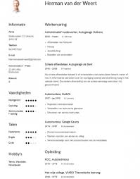 Cv Voorbeeld 50 Plus Sollicitatiecursus Com