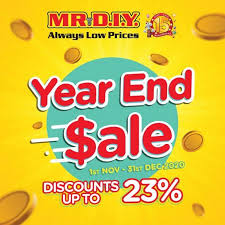 998 likes · 44 talking about this. 1 Nov 31 Dec 2020 Mr Diy Year End Sale Promotion Everydayonsales Com