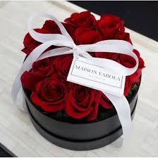 Fashionglamourstyleluxury Flowers Bouquet Valentines Flowers Box Roses