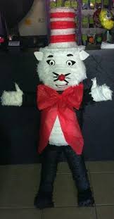 Cat In The Hat Pinata Christmas Ornaments Seuss Party Holiday Decor
