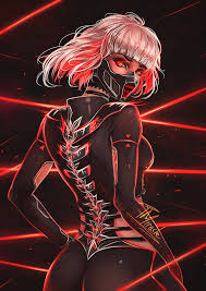 Vibes Zero Commission By Tmiracle Cyberpunk Anime Cyberpunk Girl Concept Art Characters
